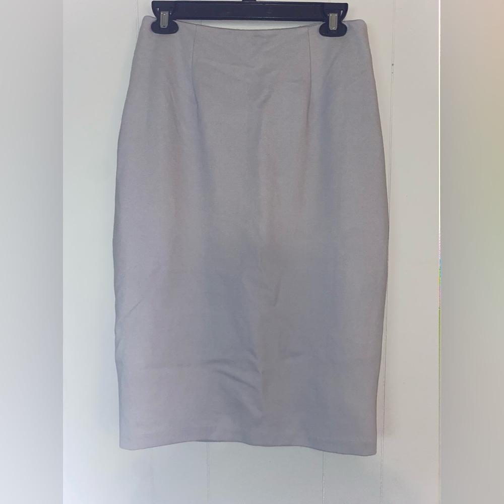 Dainty Jewells Classic Blue/Gray Pencil Skirt